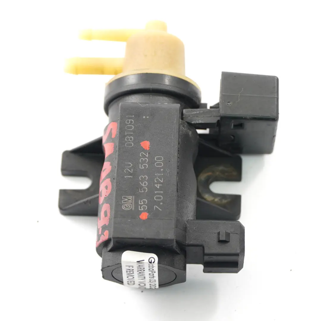 Ttdi Opel Vectra C 1.9 Cdti Diesel Soupape turbo à vide pour Saab 9-3 1.9 à propos du numéro de pièce 55563532 Saab 9-3 1.9 Ttdi Opel Vectra C 1.9 Cdti Diesel Soupape turbo à vide - SKU 55563532 - Numéro de pièce 55563532