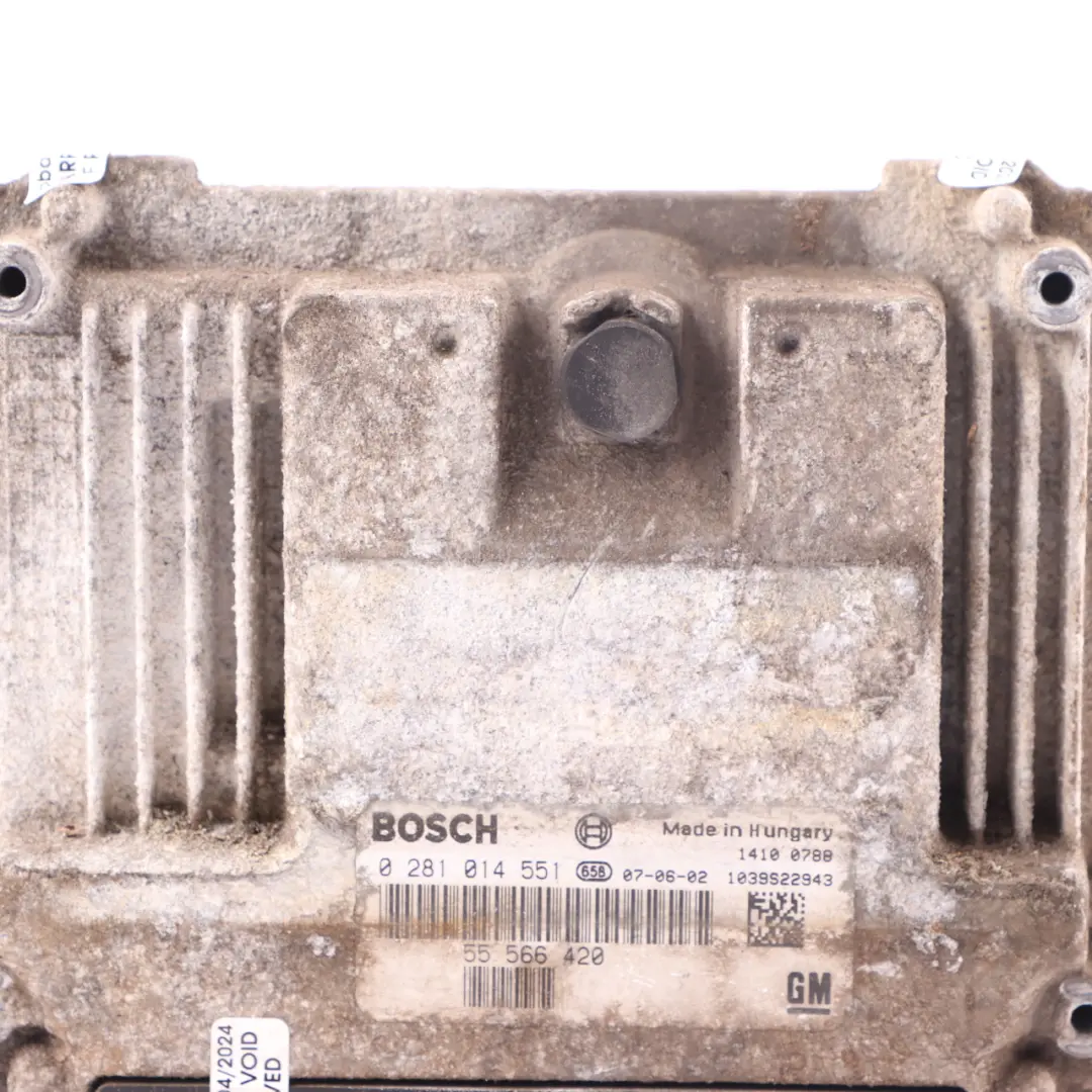  ECU Saab 9-3 1.9 Tid Z19DTH Diesel Engine Control Module Unit Automatic - SKU 55566420 - Part number 55566420