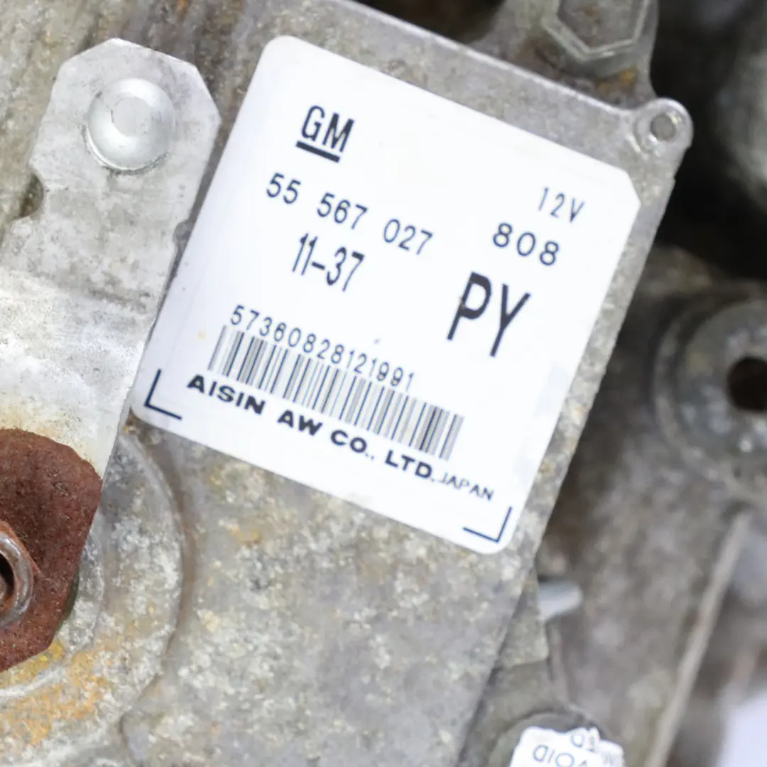 9440 1.9 TTiD Diesel Automatic Gearbox TF-80SCAF40 WARRANTY to Saab 9-3 with Part number 55567027 Saab 9-3 9440 1.9 TTiD Diesel Automatic Gearbox TF-80SCAF40 WARRANTY - SKU 55567027 - Part number 55567027