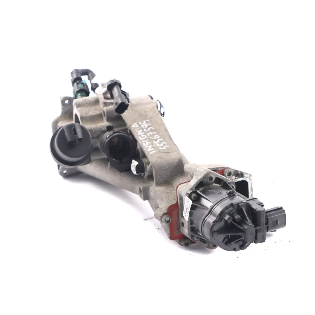 Opel Insignia A 2.0 CDTI Refrigeratore valvola EGR con alloggiamento - SKU 55567595 - Numero di parte 55567595