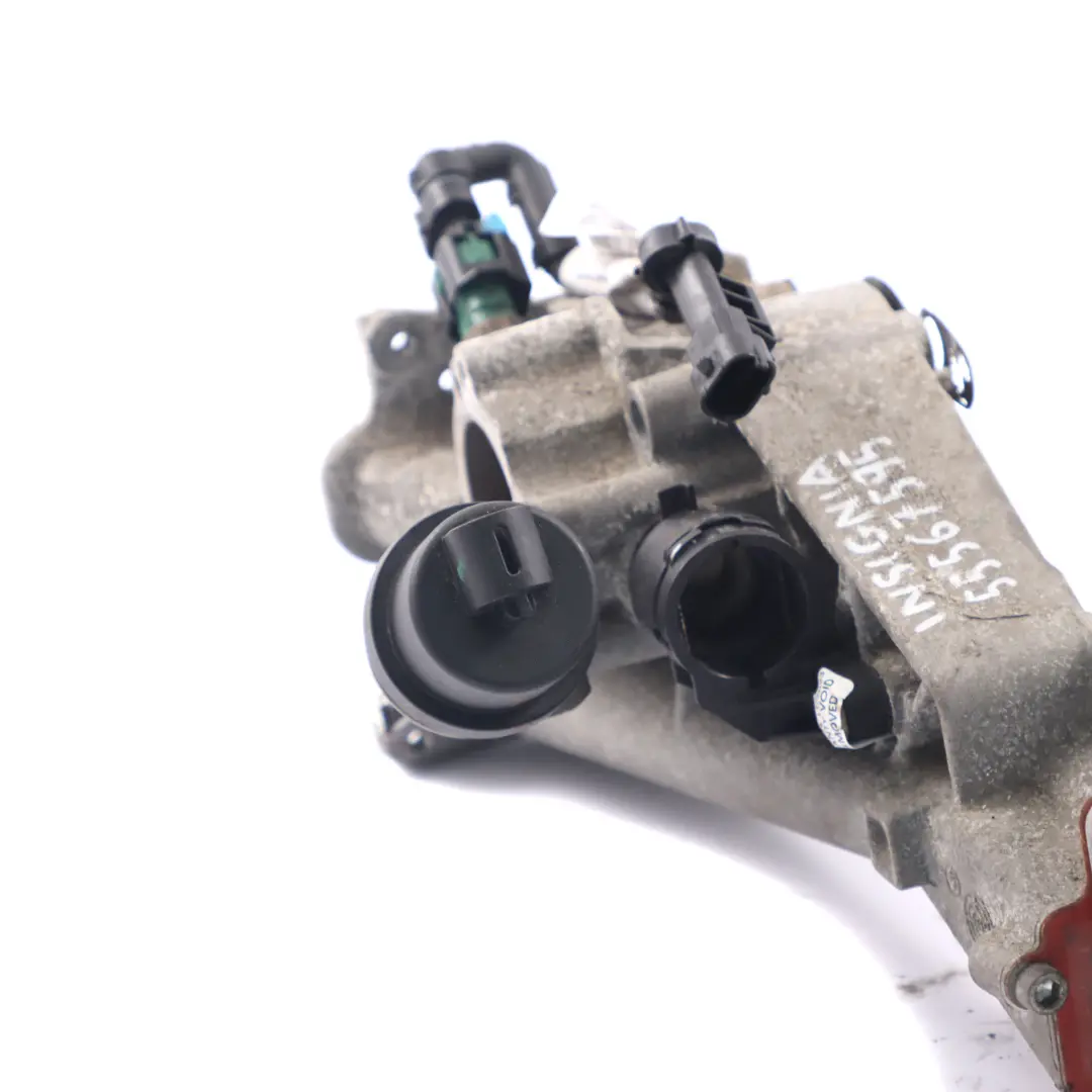 Refrigeratore valvola EGR con alloggiamento per Opel Insignia A 2.0 CDTI con numero di parte 55567595 Opel Insignia A 2.0 CDTI Refrigeratore valvola EGR con alloggiamento - SKU 55567595 - Numero di parte 55567595