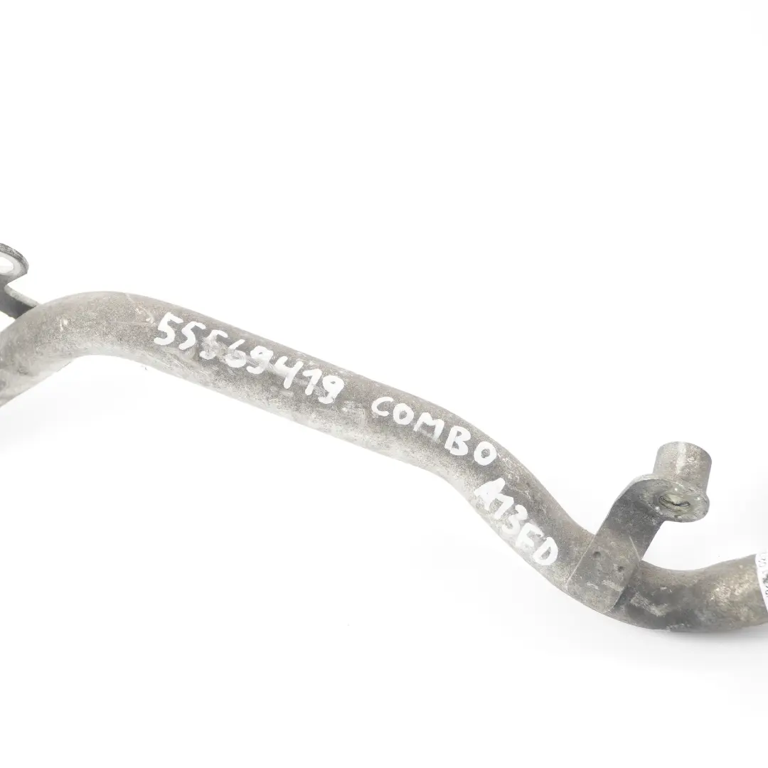 Oil Cooler Pipe Feed Line Hose to Opel Combo D 1.3 CDTi Diesel Engine with Part number 55569419 Opel Combo D 1.3 CDTi Diesel Engine Oil Cooler Pipe Feed Line Hose - SKU 55569419 - Part number 55569419