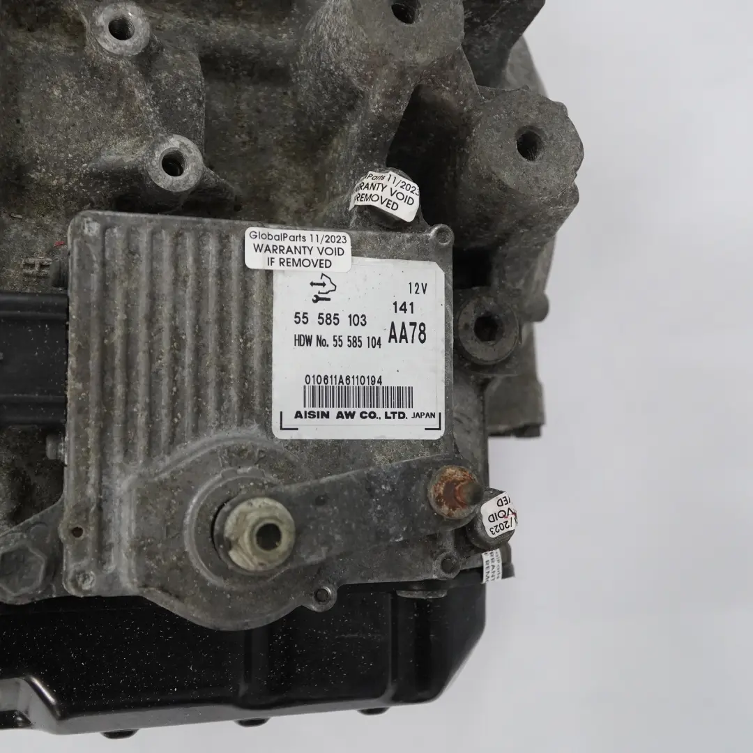 Gearbox Vauxhall Insignia 2.0 CDTI 6 Speed MDK WARRANTY to Automatic with Part number 55575941 Automatic Gearbox Vauxhall Insignia 2.0 CDTI 6 Speed MDK WARRANTY - SKU 55575941 - Part number 55575941