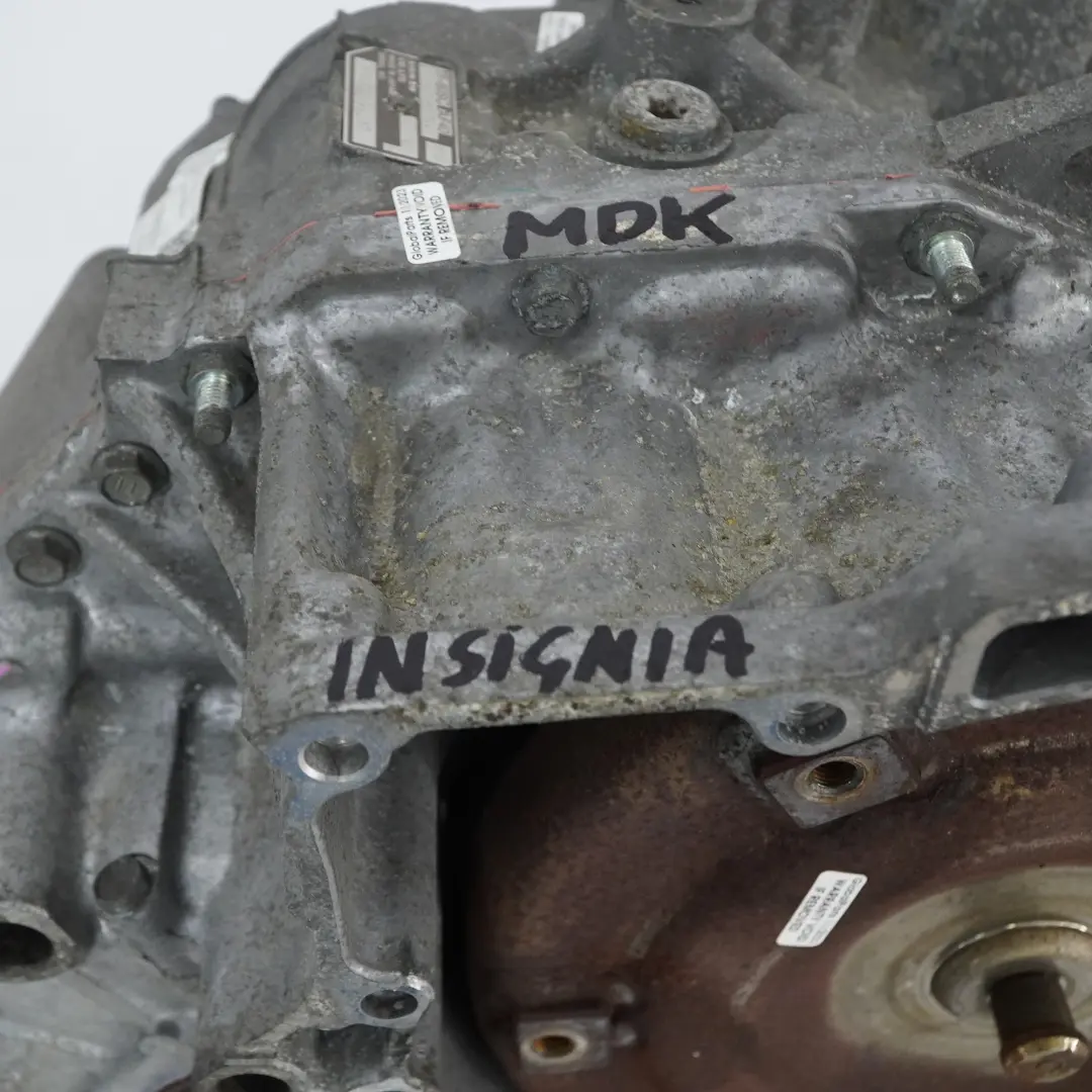 Gearbox Vauxhall Insignia 2.0 CDTI 6 Speed MDK WARRANTY to Automatic with Part number 55575941 Automatic Gearbox Vauxhall Insignia 2.0 CDTI 6 Speed MDK WARRANTY - SKU 55575941 - Part number 55575941