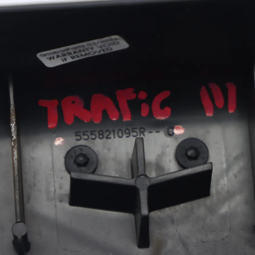 Stone Guard Renault Trafic III Hinterachse Hilfsrahmen Abdeckung für mit Teilenummer 555821095R Stone Guard Renault Trafic III Hinterachse Hilfsrahmen Abdeckung - SKU 555821095R - Teilenummer 555821095R