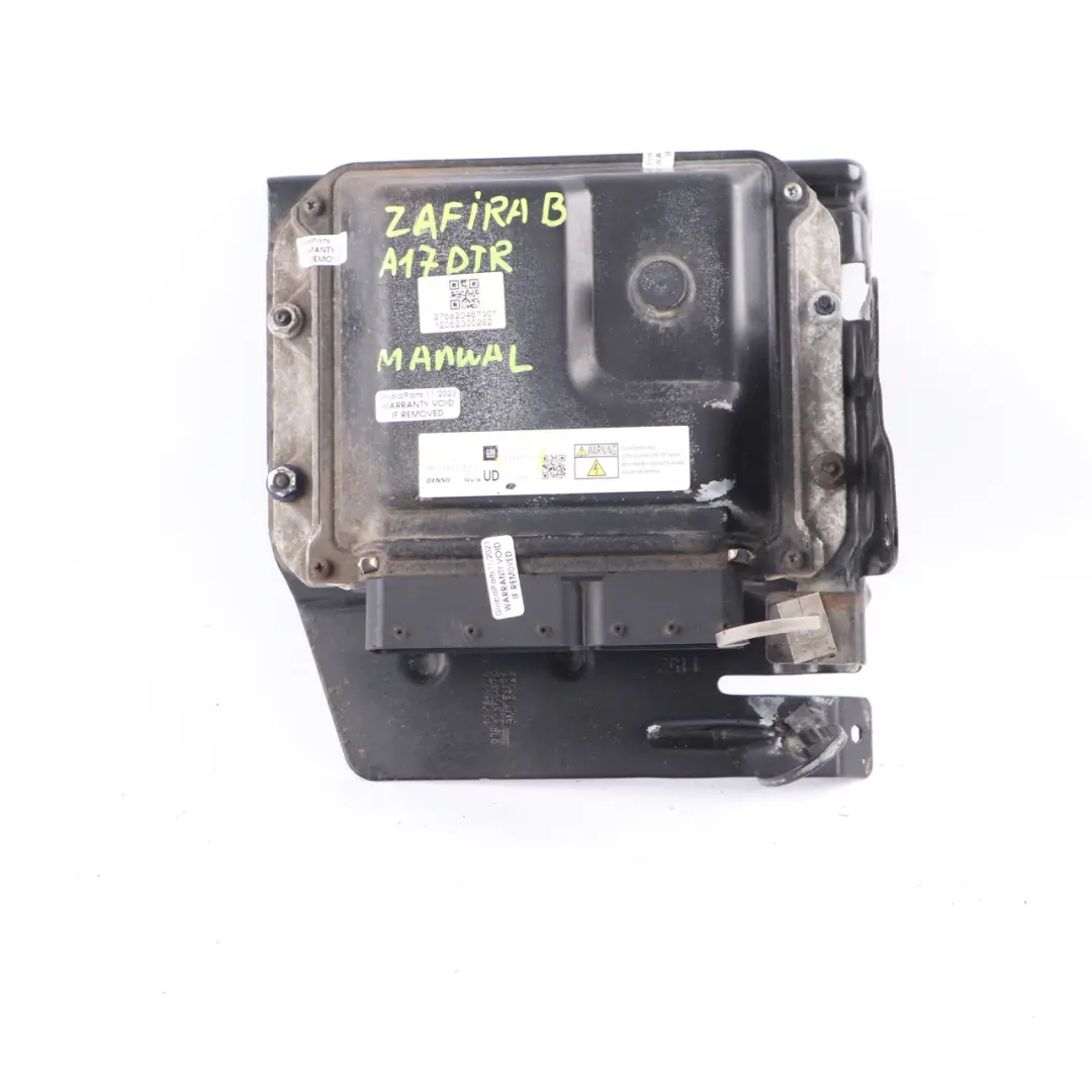 A17DTR 125HP Engine Control Unit ECU Manual to Vauxhall Zafira B 1.7 CDTI with Part number 55590117 Vauxhall Zafira B 1.7 CDTI A17DTR 125HP Engine Control Unit ECU Manual - SKU 55590117 - Part number 55590117