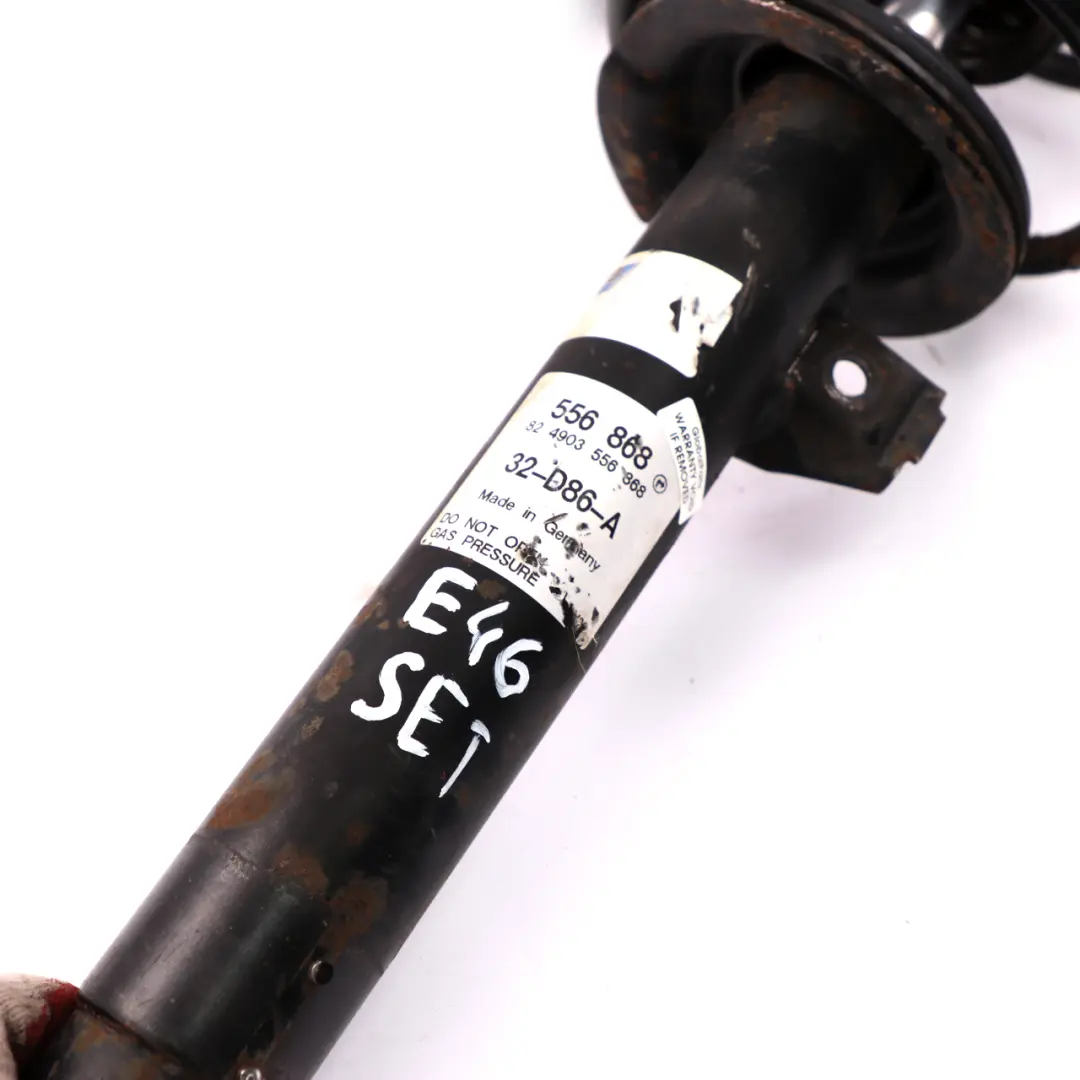 BMW E46 Amortyzator lewy prawy przód komplet - SKU 556868 - Numer Części 556868