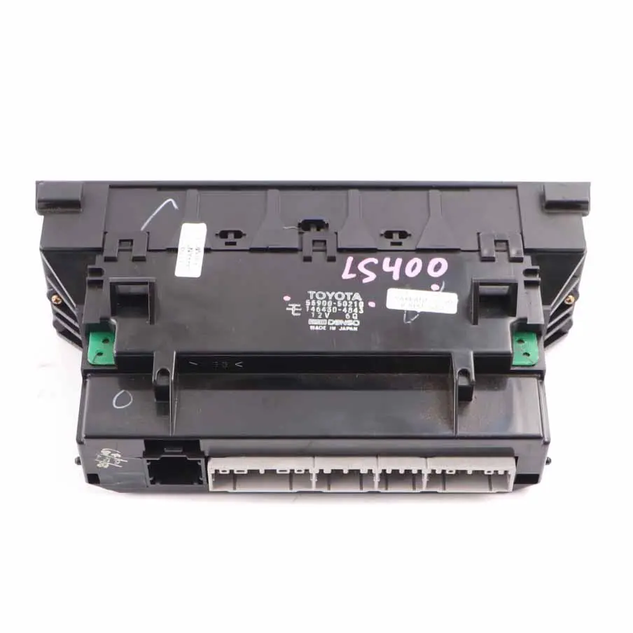 LS400 Air Conditioning Switch Climate Control Unit Panel to Lexus with Part number 55900-50210 Lexus LS400 Air Conditioning Switch Climate Control Unit Panel - SKU 55900-50210 - Part number 55900-50210