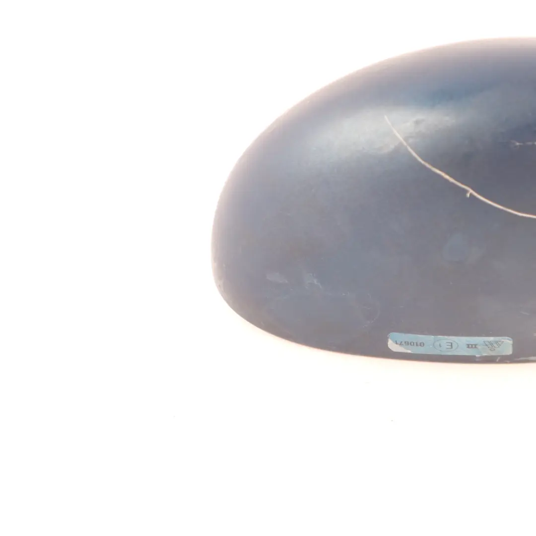 Wing Mirror Cap Cover Right O/S Topaz Blue Blau Metallic 364 to BMW E46 M3 with Part number 5590004 BMW E46 M3 Wing Mirror Cap Cover Right O/S Topaz Blue Blau Metallic 364 - SKU 5590004-TPB - Part number 5590004