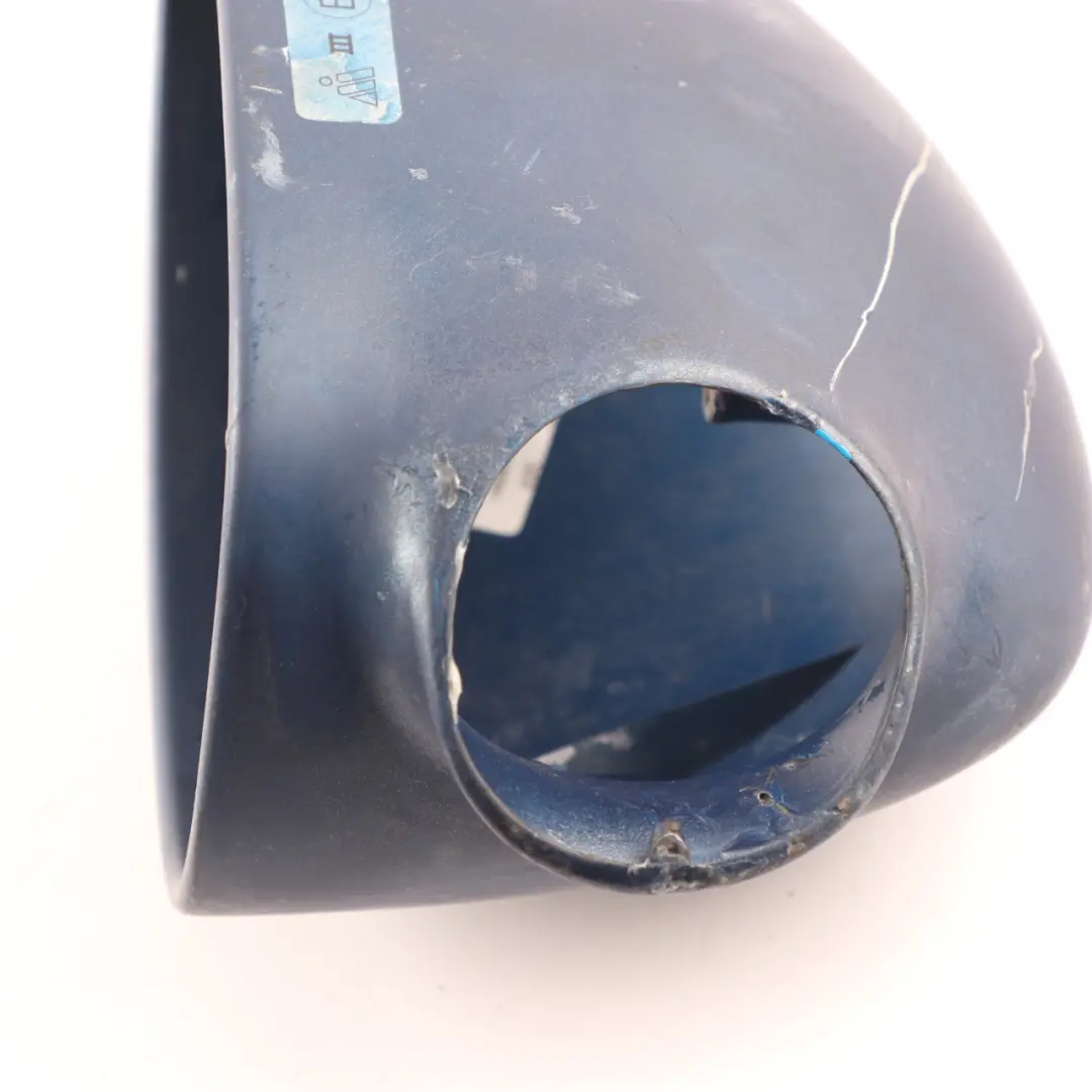 Wing Mirror Cap Cover Right O/S Topaz Blue Blau Metallic 364 to BMW E46 M3 with Part number 5590004 BMW E46 M3 Wing Mirror Cap Cover Right O/S Topaz Blue Blau Metallic 364 - SKU 5590004-TPB - Part number 5590004