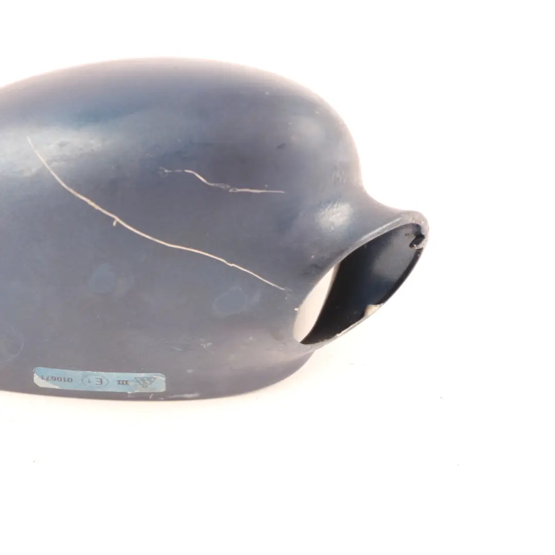 Wing Mirror Cap Cover Right O/S Topaz Blue Blau Metallic 364 to BMW E46 M3 with Part number 5590004 BMW E46 M3 Wing Mirror Cap Cover Right O/S Topaz Blue Blau Metallic 364 - SKU 5590004-TPB - Part number 5590004
