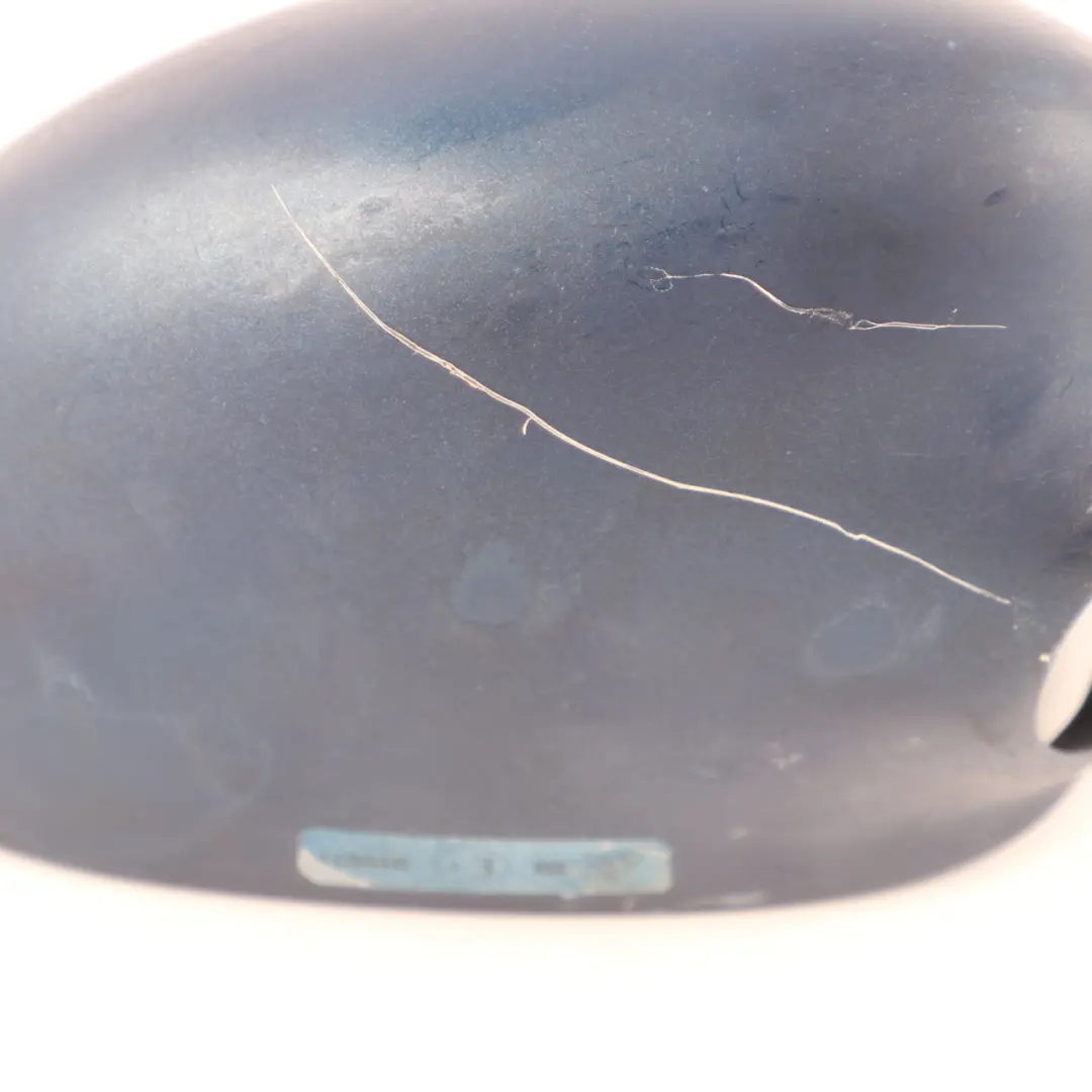 Wing Mirror Cap Cover Right O/S Topaz Blue Blau Metallic 364 to BMW E46 M3 with Part number 5590004 BMW E46 M3 Wing Mirror Cap Cover Right O/S Topaz Blue Blau Metallic 364 - SKU 5590004-TPB - Part number 5590004
