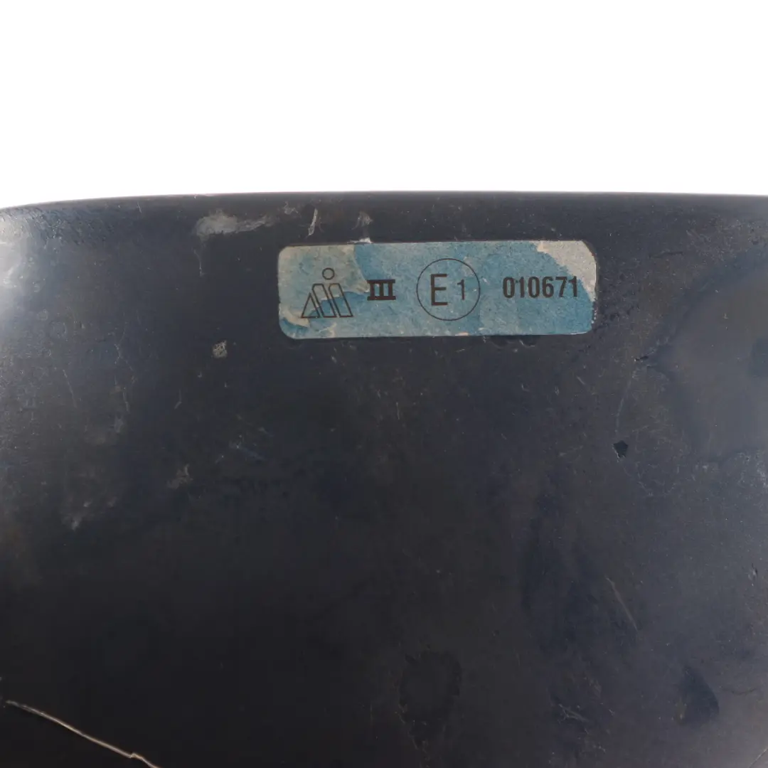 Wing Mirror Cap Cover Right O/S Topaz Blue Blau Metallic 364 to BMW E46 M3 with Part number 5590004 BMW E46 M3 Wing Mirror Cap Cover Right O/S Topaz Blue Blau Metallic 364 - SKU 5590004-TPB - Part number 5590004