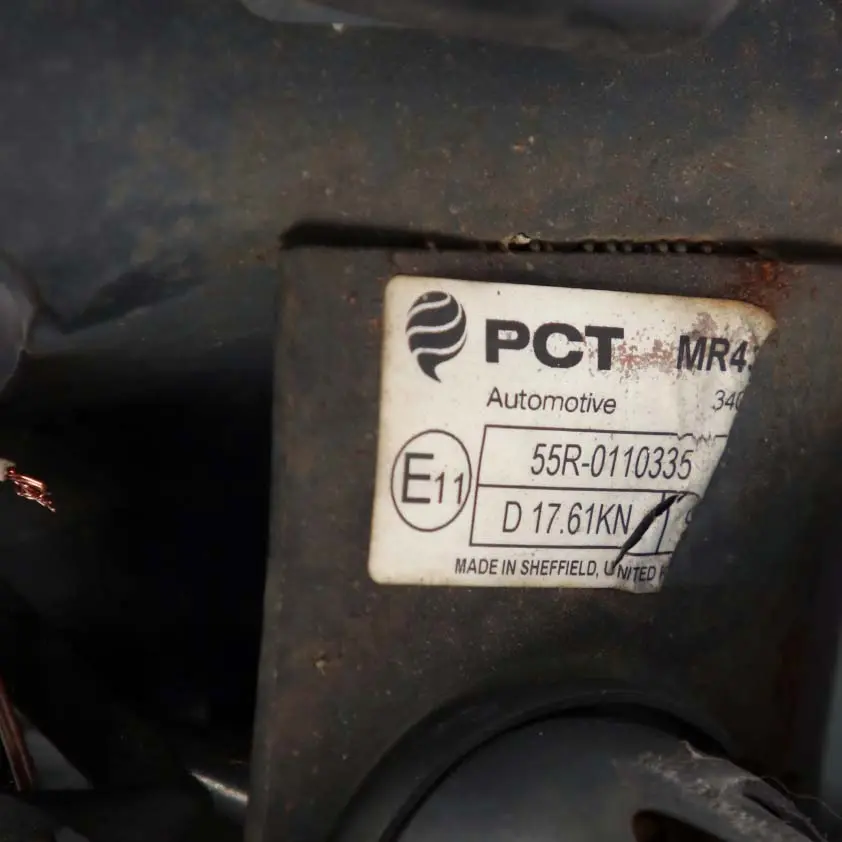  Mercedes-Benz Sprinter W906 PCT Towing Hitch Towbar Tow Bar Mechanism - SKU 55R-0110335 - Part number 55R-0110335
