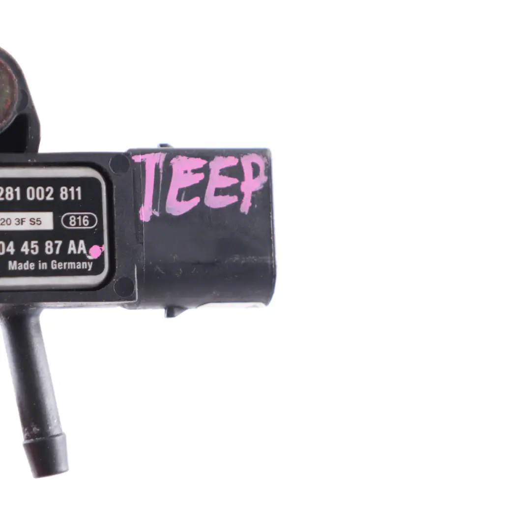 DPF Differential Pressure Sensor to Jeep Grand Cherokee WK Commander XK with Part number 56044587AA Jeep Grand Cherokee WK Commander XK DPF Differential Pressure Sensor - SKU 56044587AA - Part number 56044587AA