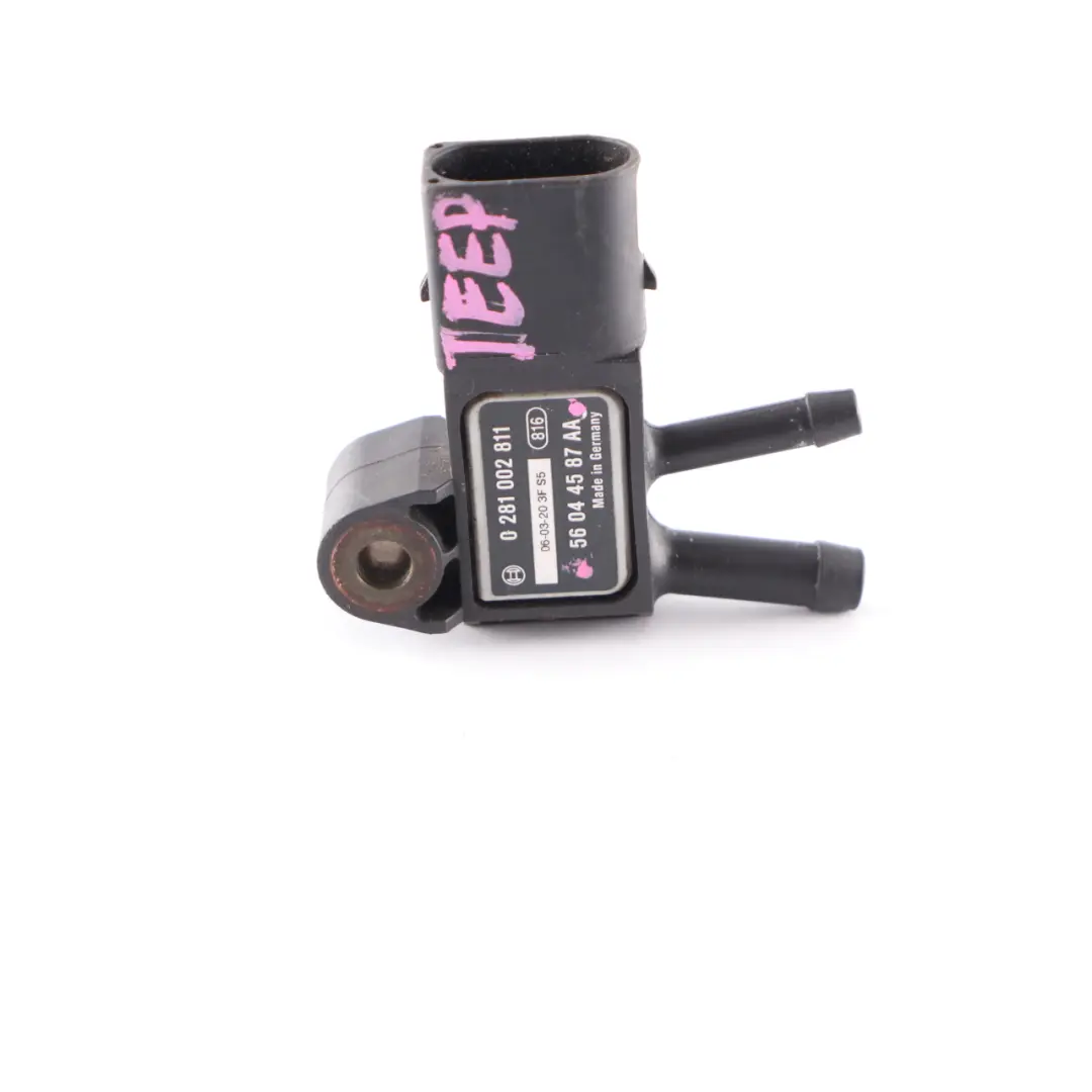 DPF Differential Pressure Sensor to Jeep Grand Cherokee WK Commander XK with Part number 56044587AA Jeep Grand Cherokee WK Commander XK DPF Differential Pressure Sensor - SKU 56044587AA - Part number 56044587AA