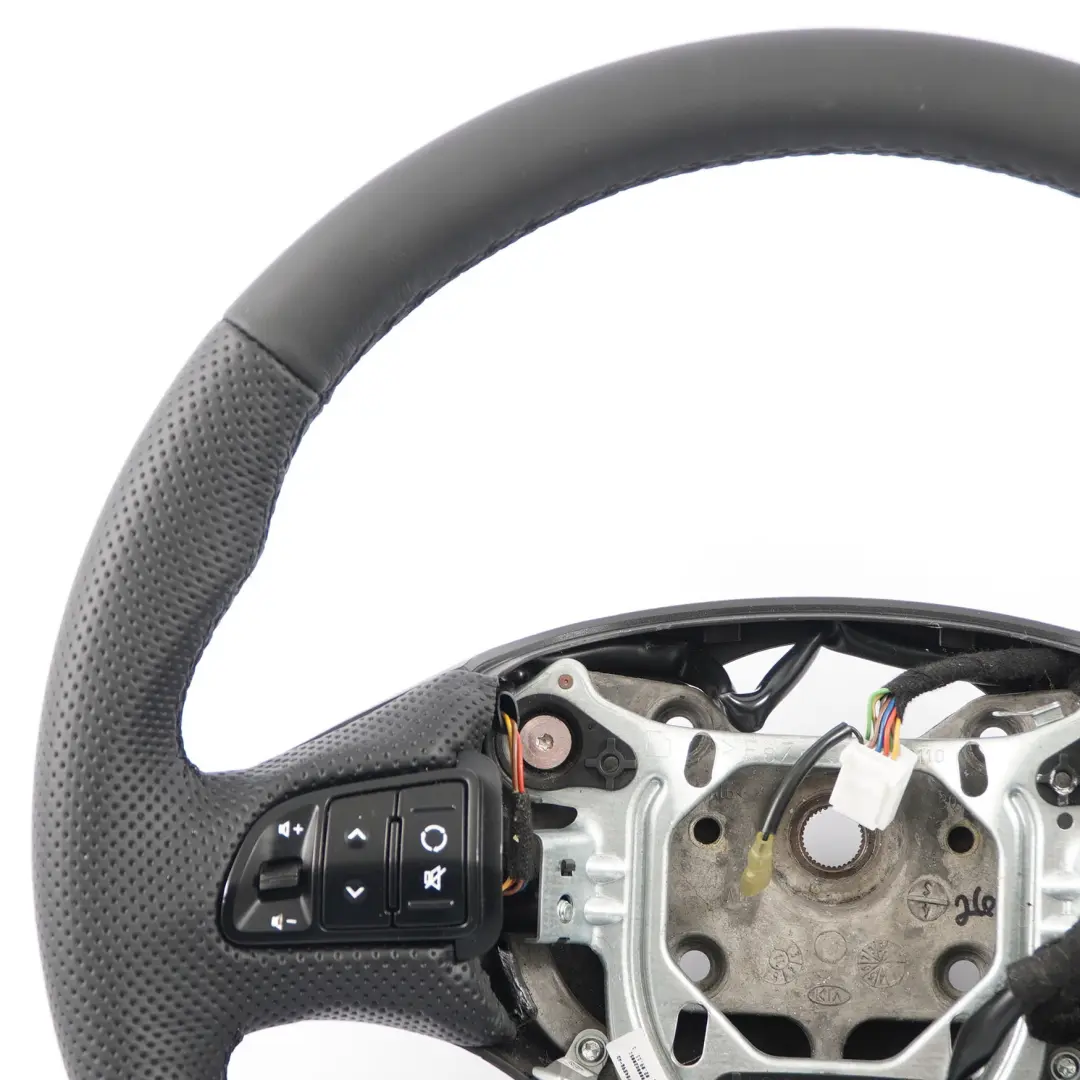 Kia Ceed 1 NEW Black Leather Steering Wheel Multifunction - SKU 56110-1H580EQ - Part number 56110-1H580EQ