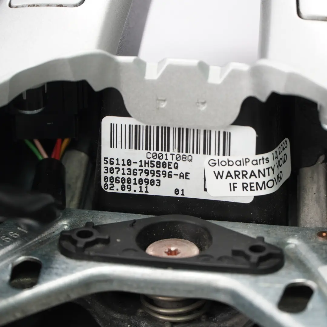 NOUVEAU Volant multifonction en cuir noir pour Kia Ceed 1 à propos du numéro de pièce 56110-1H580EQ Kia Ceed 1 NOUVEAU Volant multifonction en cuir noir - SKU 56110-1H580EQ - Numéro de pièce 56110-1H580EQ