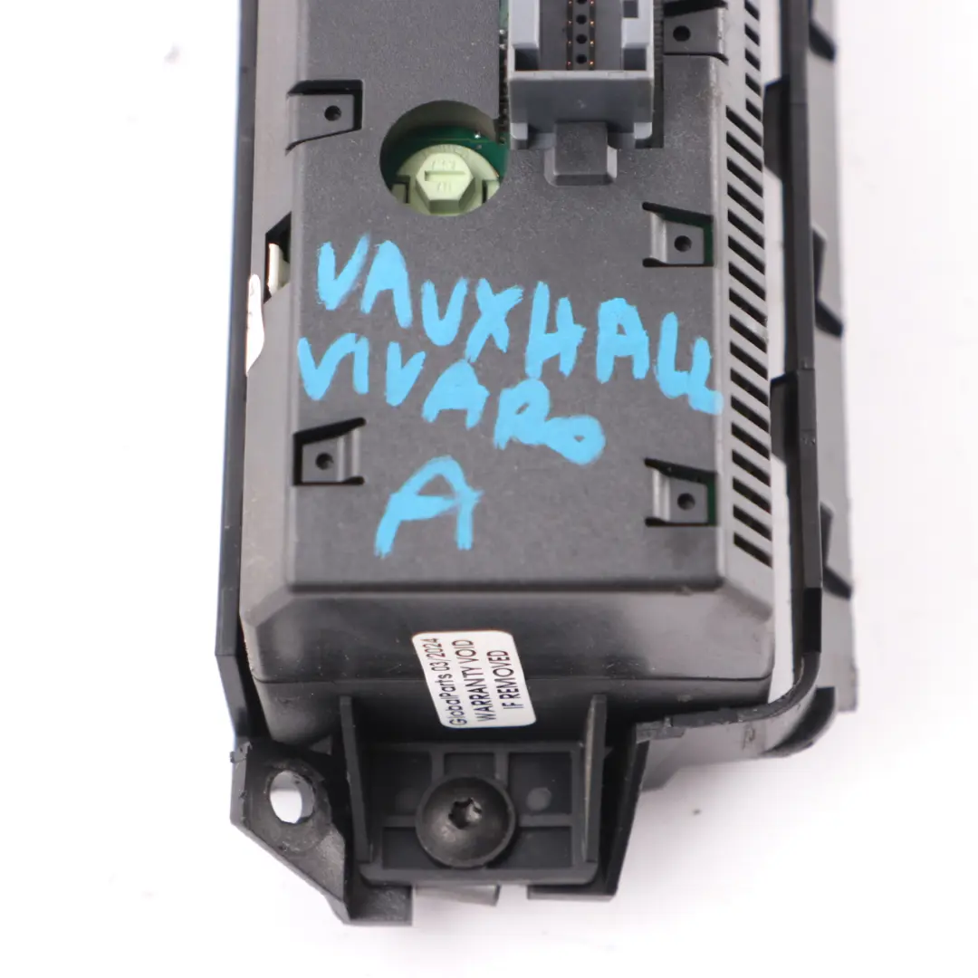 Screen Vauxhall VIVARO A Dashboard Monitor Clock Screen to with Part number 565412769 Screen Vauxhall VIVARO A Dashboard Monitor Clock Screen - SKU 565412769 - Part number 565412769