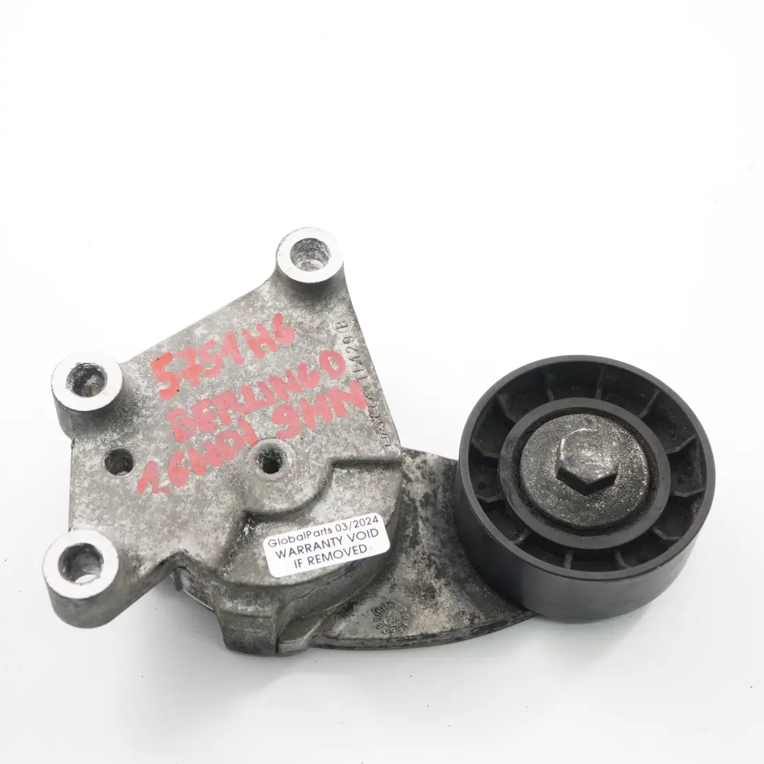  Citroen Berlingo B9 1.6 HDI Diesel Motor Hilfsriemenspanner Riemenscheibe - SKU 5751H6 - Teilenummer 5751H6