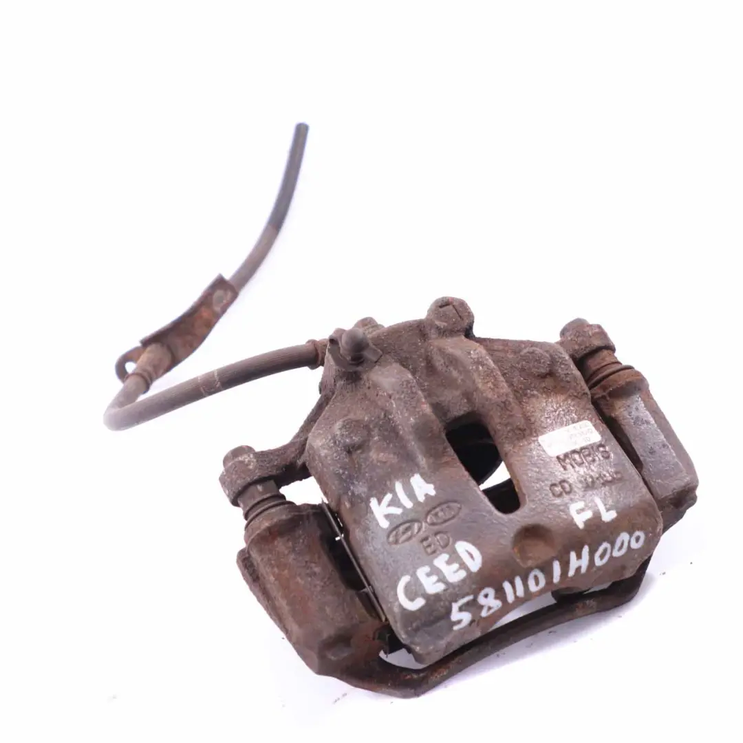 2009 Etrier De Frein Avant Gauche Carrier pour Kia Ceed Hyundai i30 à propos du numéro de pièce 581101H000 Kia Ceed Hyundai i30 2009 Etrier De Frein Avant Gauche Carrier - SKU 581101H000 - Numéro de pièce 581101H000