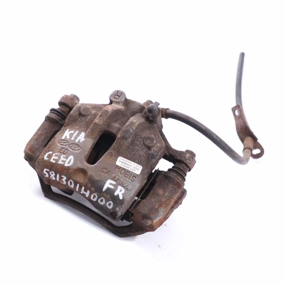 2009 Etrier De Frein Avant Droit Carrier pour Kia Ceed Hyundai i30 à propos du numéro de pièce 581301H000 Kia Ceed Hyundai i30 2009 Etrier De Frein Avant Droit Carrier - SKU 581301H000 - Numéro de pièce 581301H000