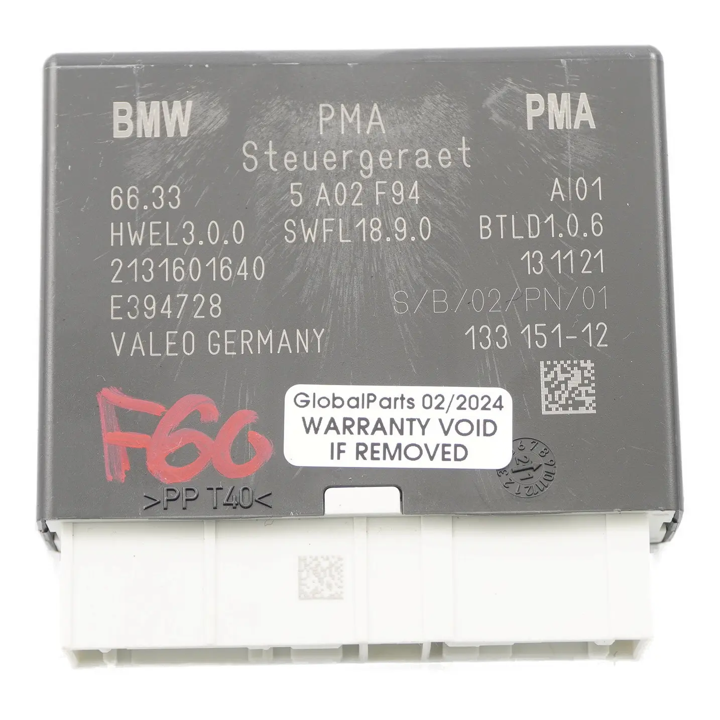 Module PDC BMW F45 X3 F25 Mini F55 F56 Capteur distance stationnement 7938196