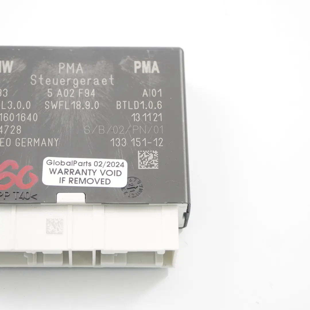 Moduł Parkowania PDC 7938196 do BMW F45 X3 F25 Mini F55 F56 o numerze 5A02F94 BMW F45 X3 F25 Mini F55 F56 Moduł Parkowania PDC 7938196 - SKU 5A02F94 - Numer Części 5A02F94