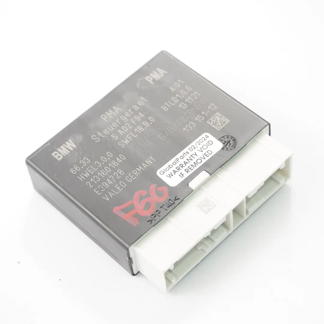 Modulo PDC Unità sensore distanza parcheggio 7938196 per BMW F45 X3 F25 Mini F55 F56 con numero di parte 5A02F94 BMW F45 X3 F25 Mini F55 F56 Modulo PDC Unità sensore distanza parcheggio 7938196 - SKU 5A02F94 - Numero di parte 5A02F94