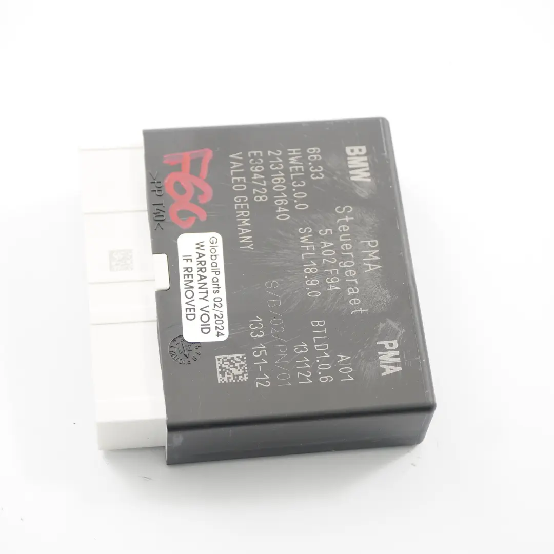 Modulo PDC Unità sensore distanza parcheggio 7938196 per BMW F45 X3 F25 Mini F55 F56 con numero di parte 5A02F94 BMW F45 X3 F25 Mini F55 F56 Modulo PDC Unità sensore distanza parcheggio 7938196 - SKU 5A02F94 - Numero di parte 5A02F94