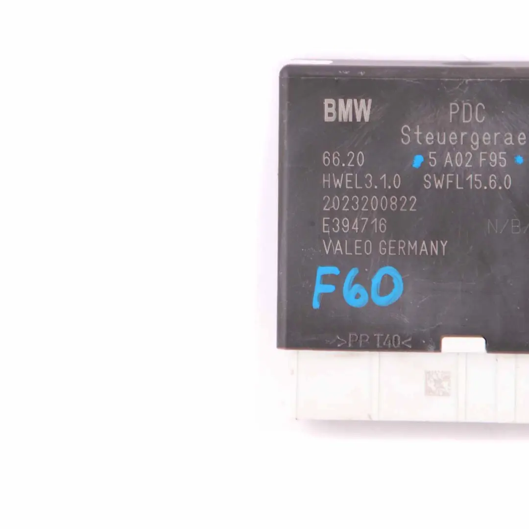 PDC Module Mini F60 Parking Assistant Sensors Control Unit to with Part number 5A02F95 PDC Module Mini F60 Parking Assistant Sensors Control Unit - SKU 5A02F95 - Part number 5A02F95