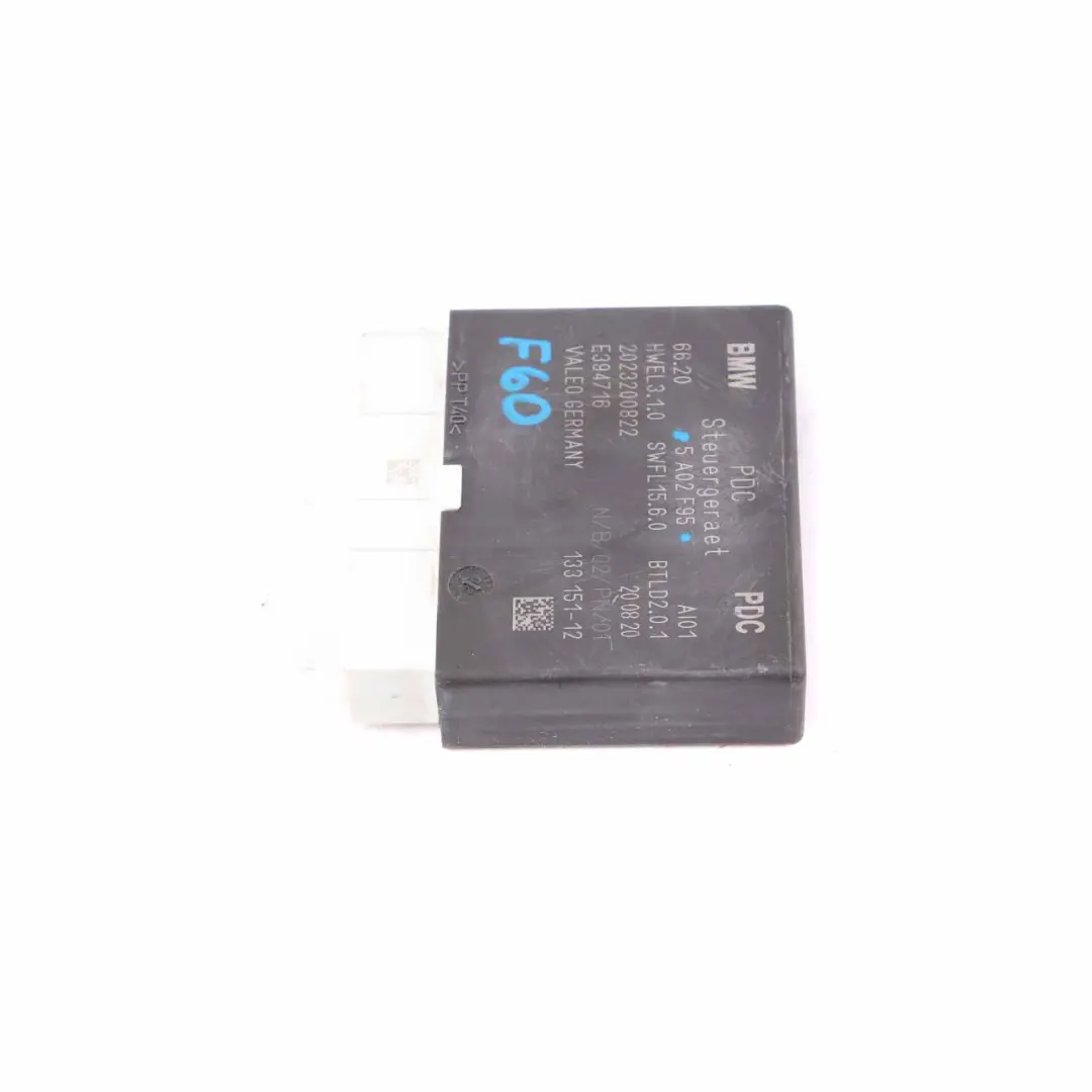 PDC Module Mini F60 Parking Assistant Sensors Control Unit to with Part number 5A02F95 PDC Module Mini F60 Parking Assistant Sensors Control Unit - SKU 5A02F95 - Part number 5A02F95