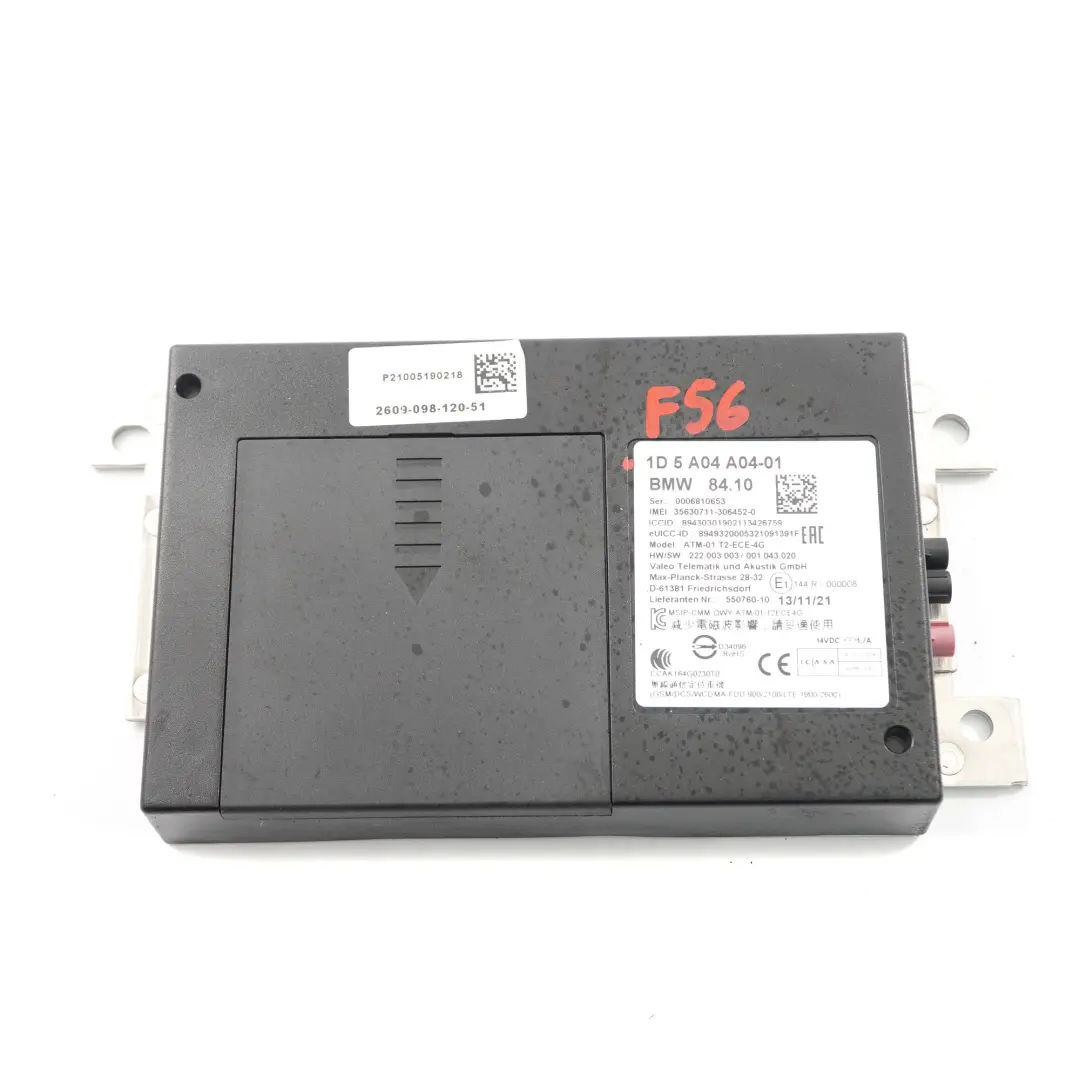  Telematics Module Mini F54 F55 F56 F60 Bluetooth Control Unit ECU - SKU 5A04A04 - Part number 5A04A04