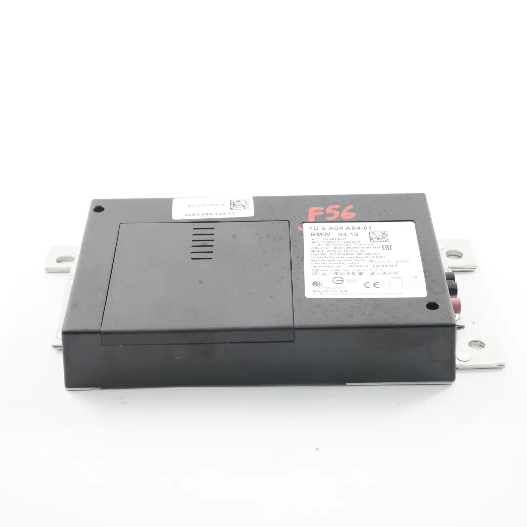 Telematics Module Bluetooth Control Unit ECU to Mini F54 F55 F56 F60 with Part number 5A04A04 Mini F54 F55 F56 F60 Telematics Module Bluetooth Control Unit ECU - SKU 5A04A04 - Part number 5A04A04