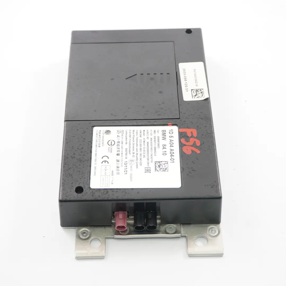 Módulo Telemático Unidad De Control Bluetooth ECU para Mini F54 F55 F56 F60 con número de pieza 5A04A04 Mini F54 F55 F56 F60 Módulo Telemático Unidad De Control Bluetooth ECU - SKU 5A04A04 - Número de pieza 5A04A04