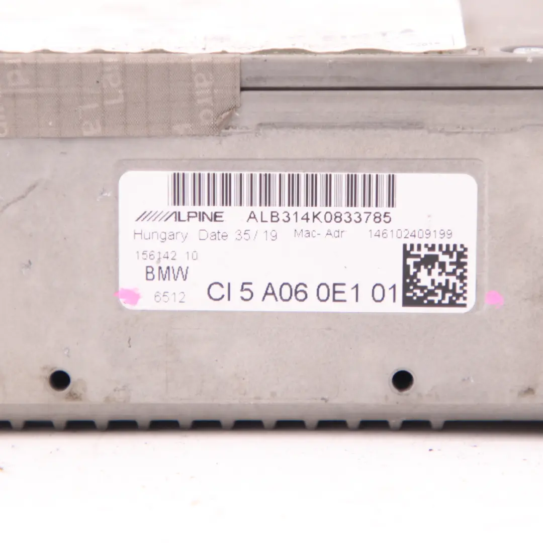 Head Unit BMW F90 G30 Navigation Audio Player Controller Module to with Part number 5A060E1 Head Unit BMW F90 G30 Navigation Audio Player Controller Module - SKU 5A060E1 - Part number 5A060E1