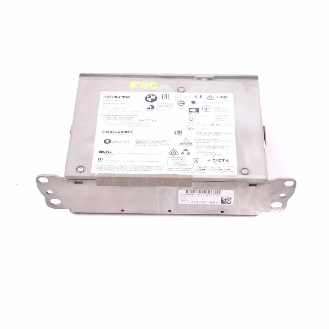 Head Unit BMW F40 Radio Player Navigation Control Module HIGH 3 to with Part number 5A071E601 Head Unit BMW F40 Radio Player Navigation Control Module HIGH 3 - SKU 5A071E601 - Part number 5A071E601