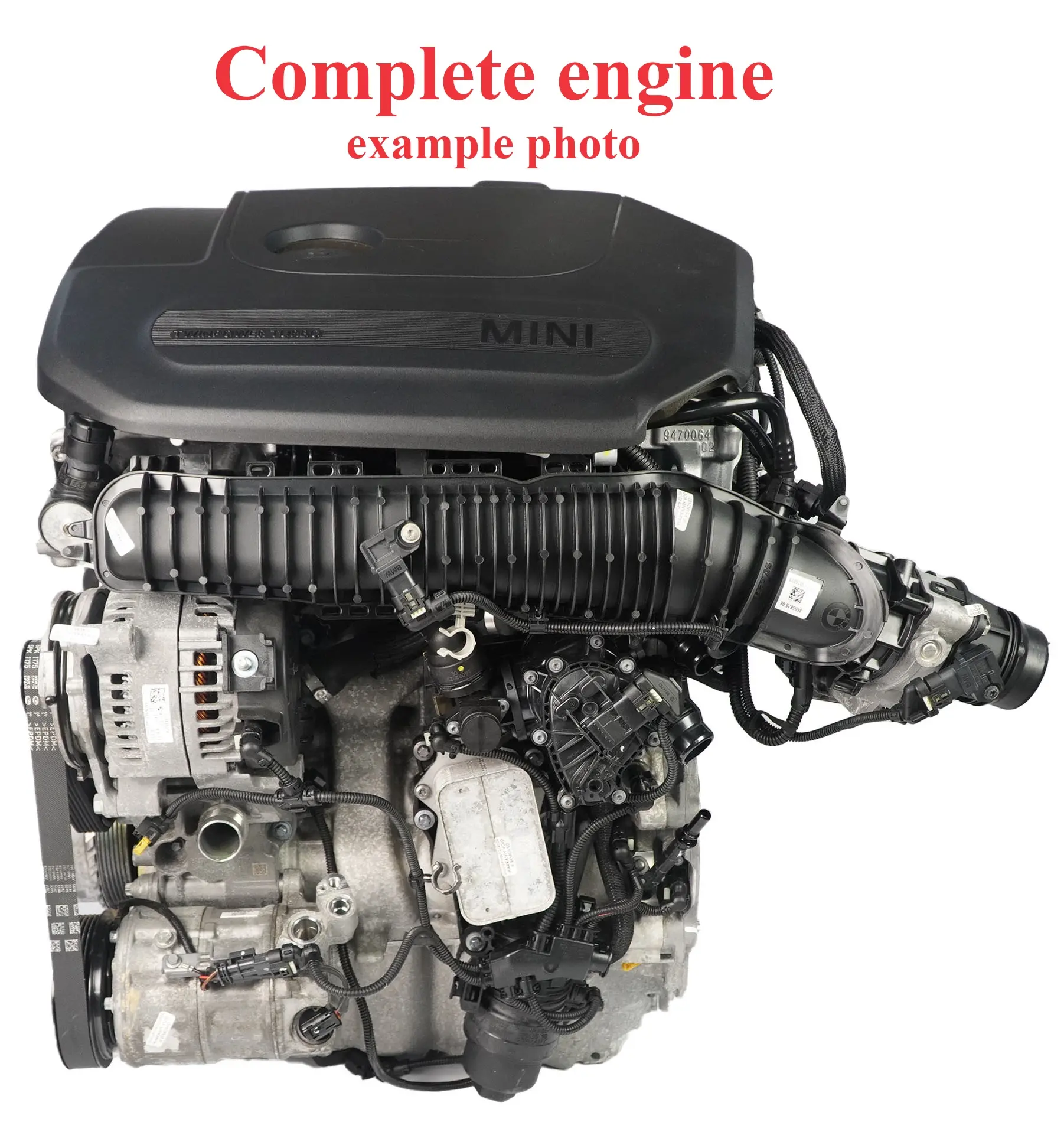Mini F56 F60 John Cooper Works JCW Motore Nudo B48A20E B48E 306HP 22TKM GARANZIA