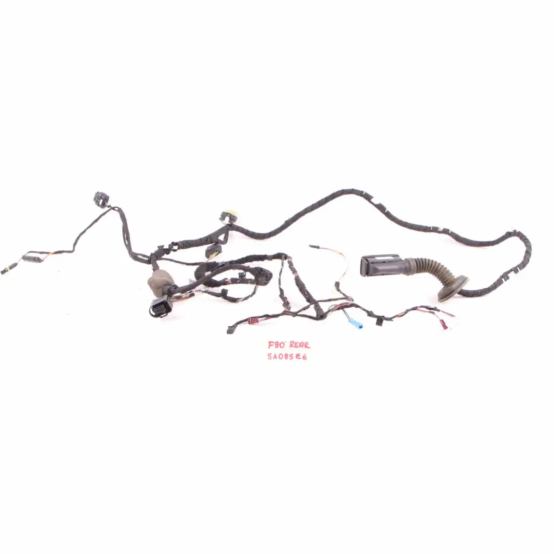 Wiring Harness Loom Cable Door Rear Left Right N/O/S to BMW G30 with Part number 5A085E6 BMW G30 Wiring Harness Loom Cable Door Rear Left Right N/O/S - SKU 5A085E6 - Part number 5A085E6