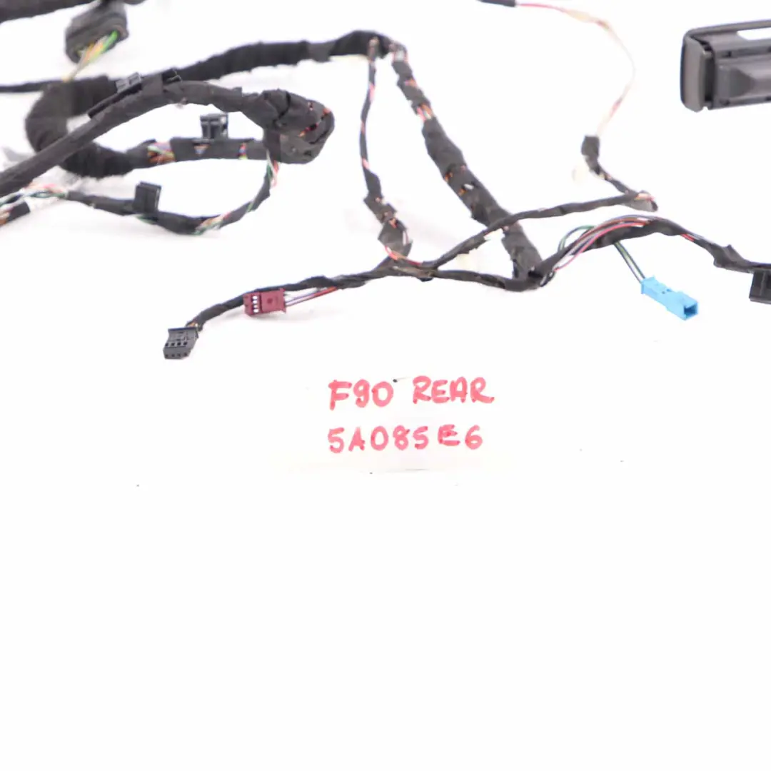 Wiring Harness Loom Cable Door Rear Left Right N/O/S to BMW G30 with Part number 5A085E6 BMW G30 Wiring Harness Loom Cable Door Rear Left Right N/O/S - SKU 5A085E6 - Part number 5A085E6