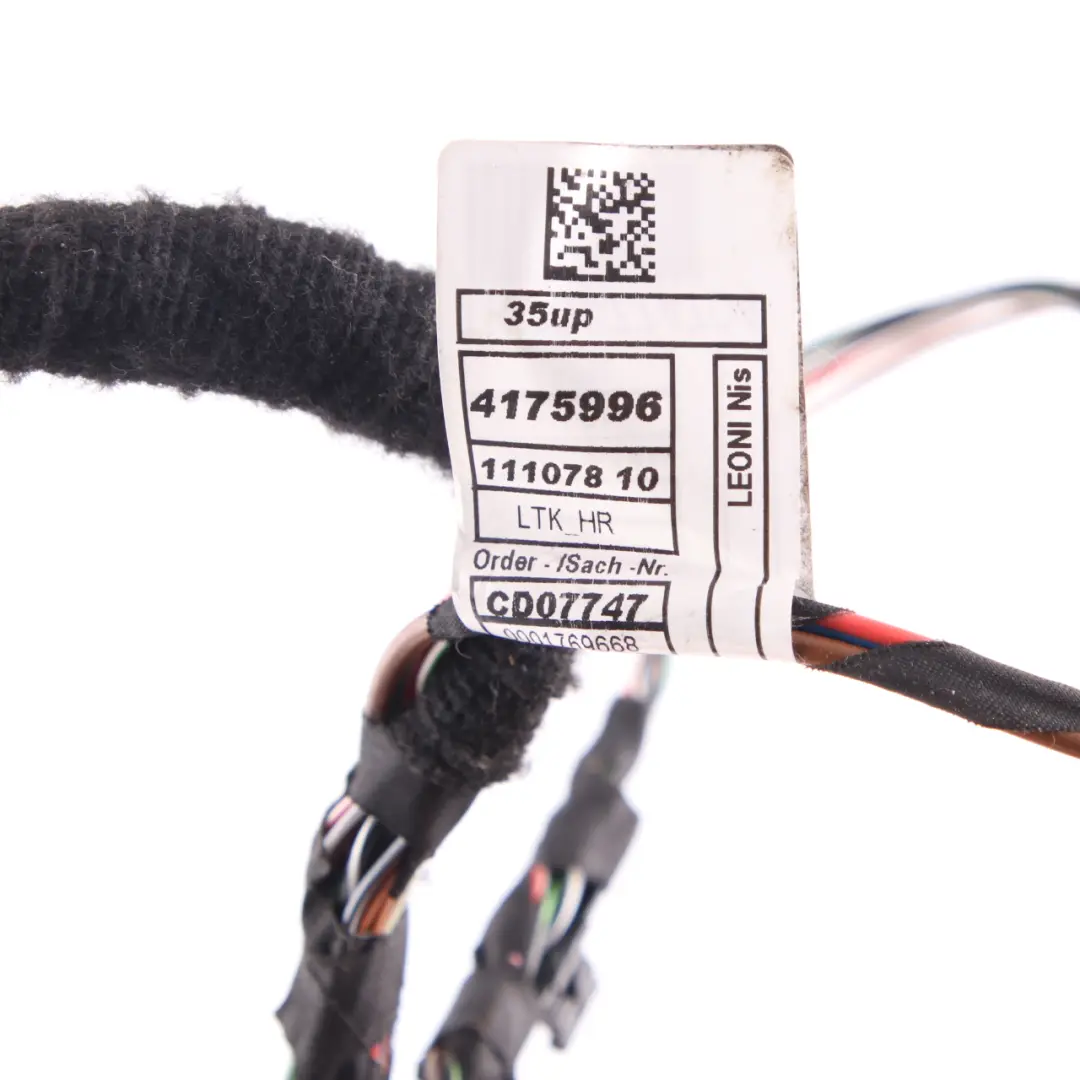 Wiring Harness Loom Cable Door Rear Left Right N/O/S to BMW G30 with Part number 5A085E6 BMW G30 Wiring Harness Loom Cable Door Rear Left Right N/O/S - SKU 5A085E6 - Part number 5A085E6