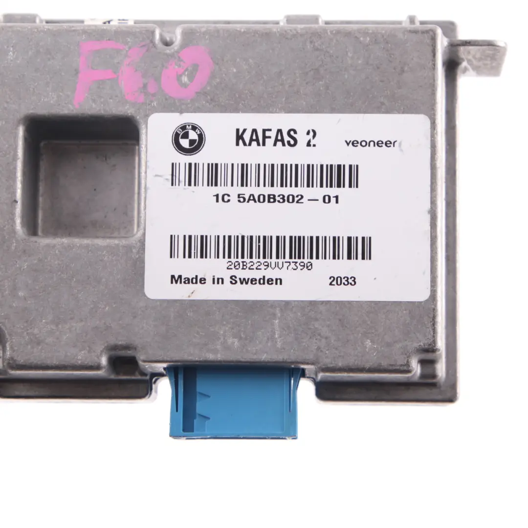 BMW F20 F30 Mini F60 KAFAS 2 Cámara Control Velocidad ECU Módulo Unidad - SKU 5A0B302 - Número de pieza 5A0B302