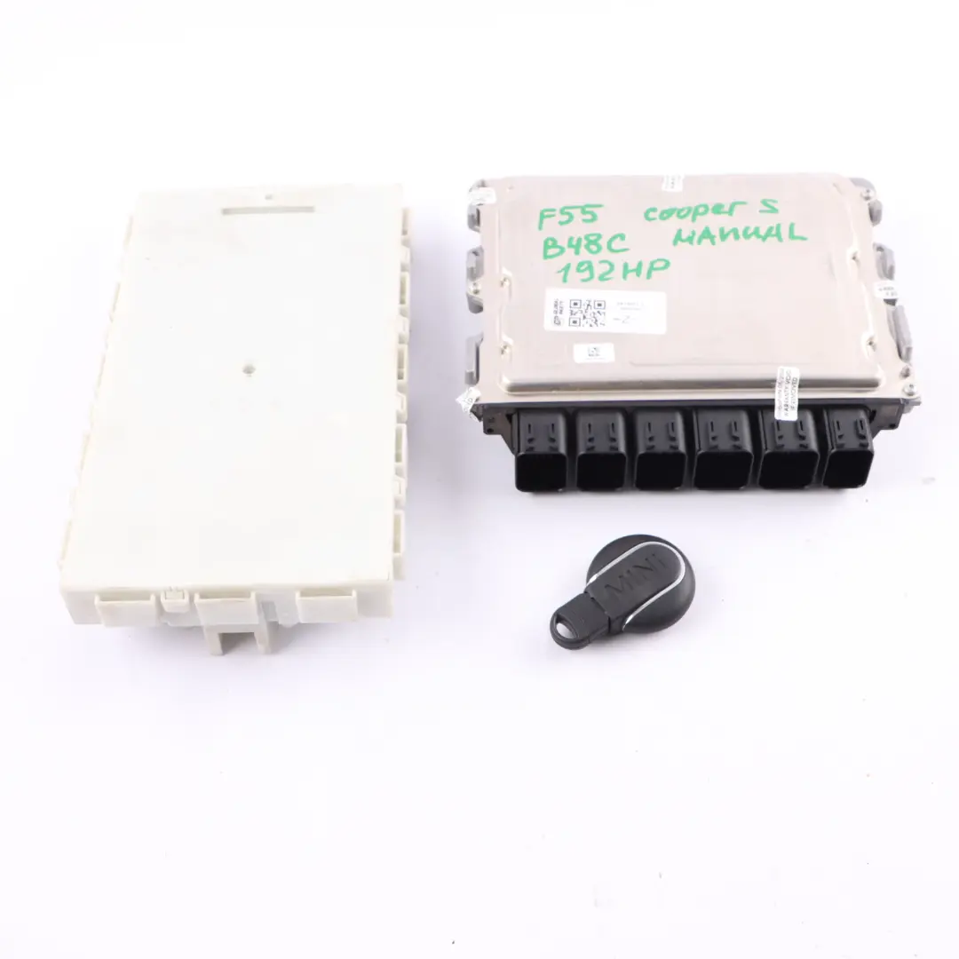 Mini Cooper S F55 F56 B48C 192HP Petrol Engine ECU Kit DME + BDC + Key - SKU 5A16617-1 - Part number 5A16617