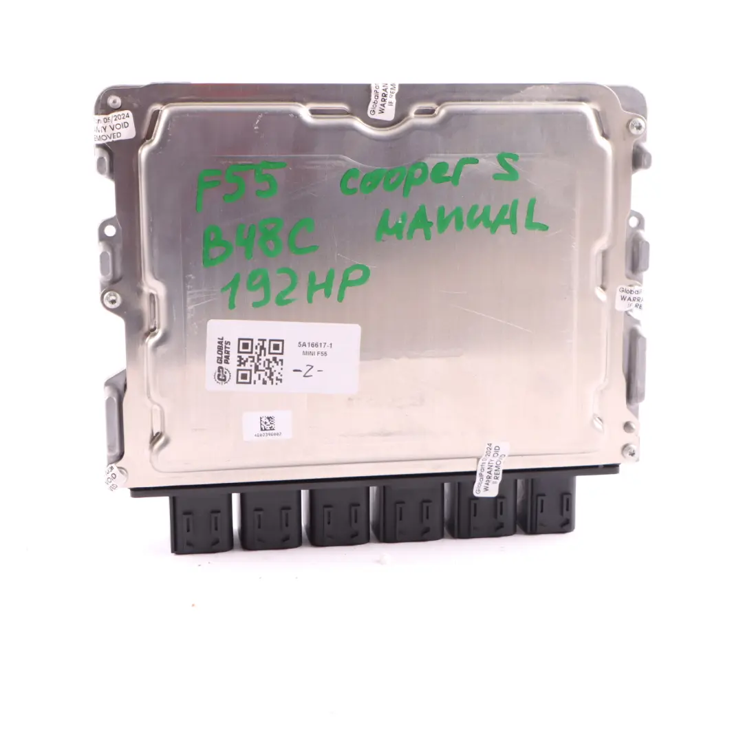 B48C 192HP Petrol Engine ECU Kit DME + BDC + Key to Mini Cooper S F55 F56 with Part number 5A16617 Mini Cooper S F55 F56 B48C 192HP Petrol Engine ECU Kit DME + BDC + Key - SKU 5A16617-1 - Part number 5A16617