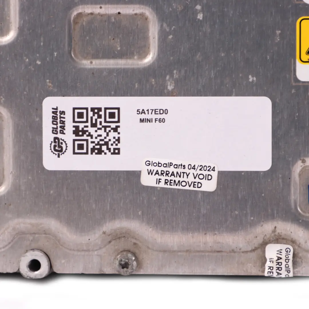 BMW X1 F48 Mini F60 Inverter Converter Charging Module Control Unit - SKU 5A17ED0 - Part number 5A17ED0