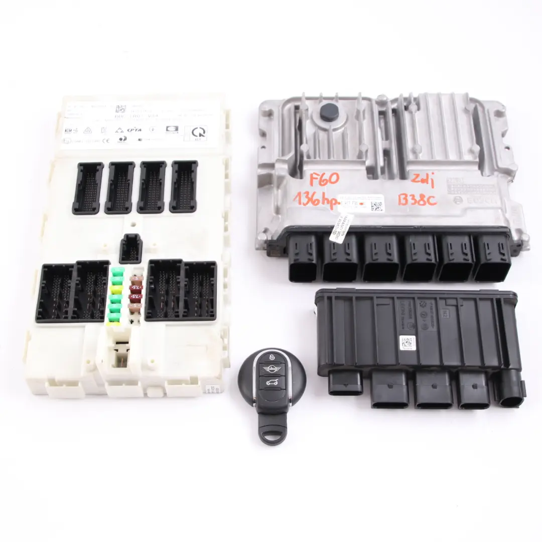 Mini Cooper F60 LCI B38C 136HP ECU Kit DME + BDC LR01 + Key Steptronic - SKU 5A17F35-1 - Part number 5A17F35