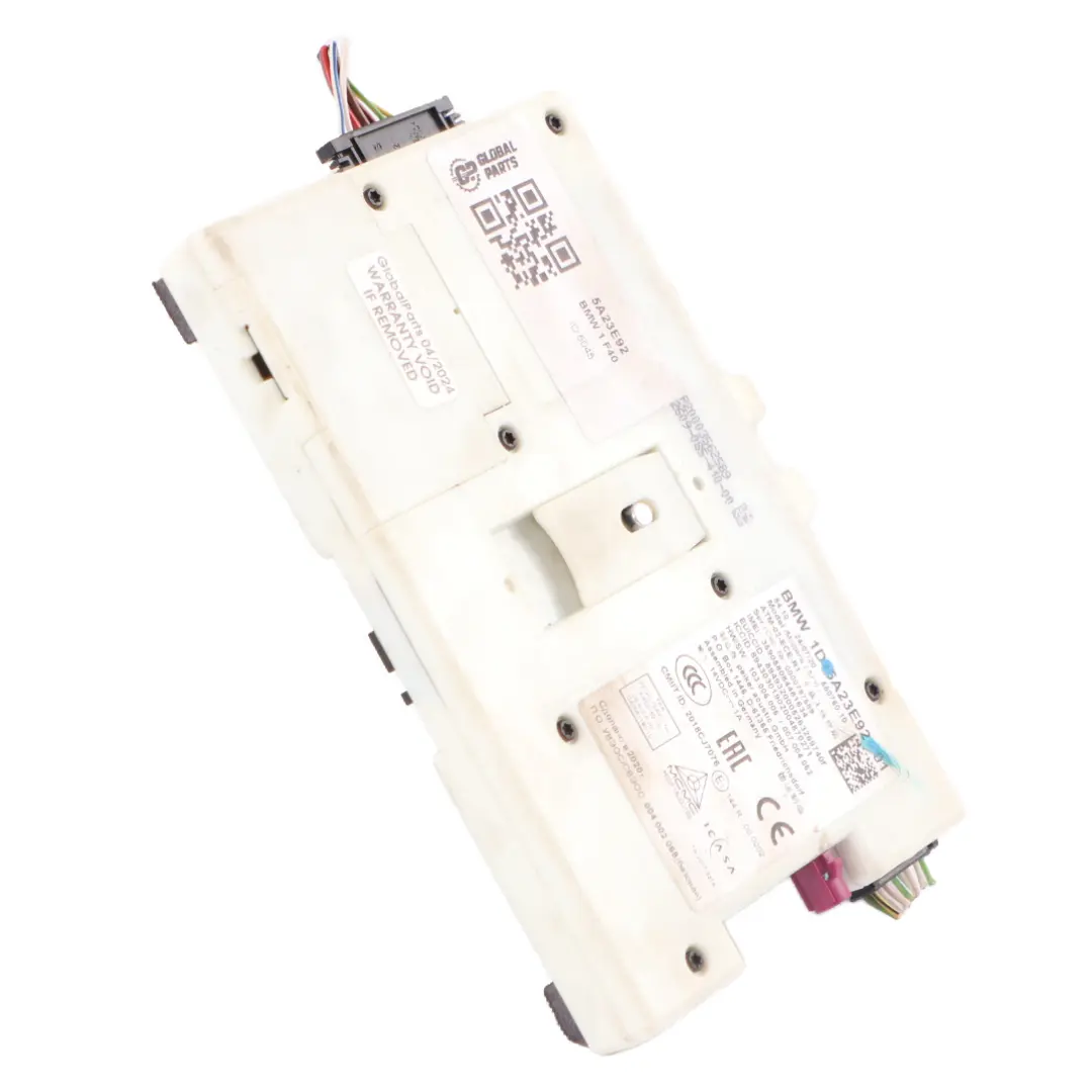 Telematics Module BMW F40 F44 G20 Telephone Control Unit ATM ECE 4G to with Part number 5A23E92 Telematics Module BMW F40 F44 G20 Telephone Control Unit ATM ECE 4G - SKU 5A23E92 - Part number 5A23E92