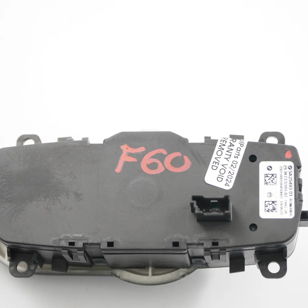 Interrupteur phares élément contrôle d'éclairage pour Mini Countryman F60 à propos du numéro de pièce 5A25493 Mini Countryman F60 Interrupteur phares élément contrôle d'éclairage - SKU 5A25493 - Numéro de pièce 5A25493