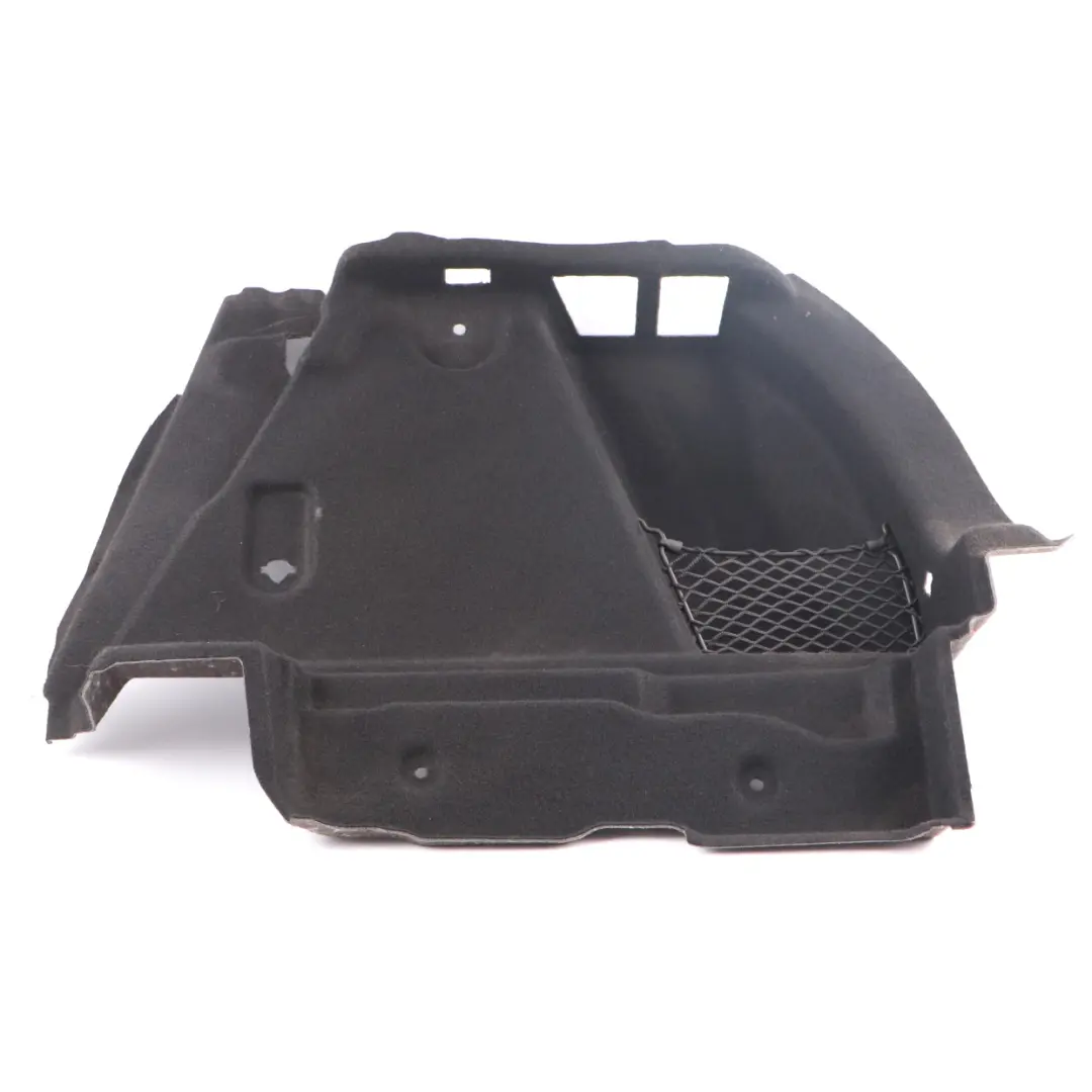 Boot Trunk Cover Rear Right O/S Trunk Lateral Trim Cover Panel to BMW F40 with Part number 5A26BB6 BMW F40 Boot Trunk Cover Rear Right O/S Trunk Lateral Trim Cover Panel - SKU 5A26BB6 - Part number 5A26BB6