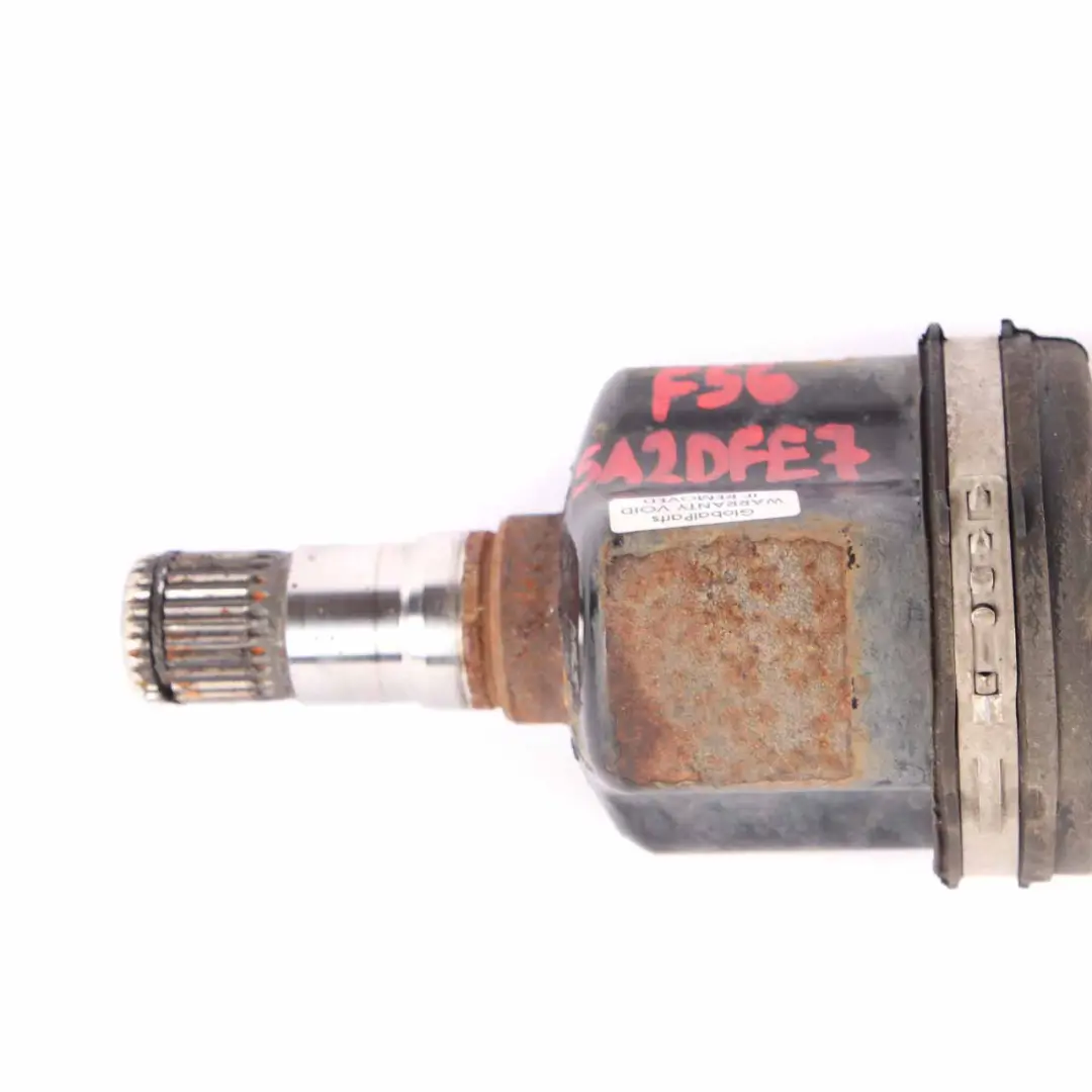 Output Shaft Mini F55 F56 Front Axle Left N/S Driveshaft Automatic to Drive with Part number 5A2DFE7 Drive Output Shaft Mini F55 F56 Front Axle Left N/S Driveshaft Automatic - SKU 5A2DFE7 - Part number 5A2DFE7